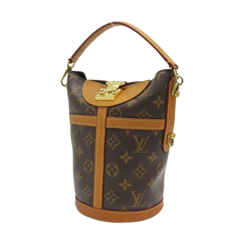 棕色 原花帆布 DUFFLE 兩用包 M43587 【LOUIS VUITTON LV 路易威登】 M43587-2