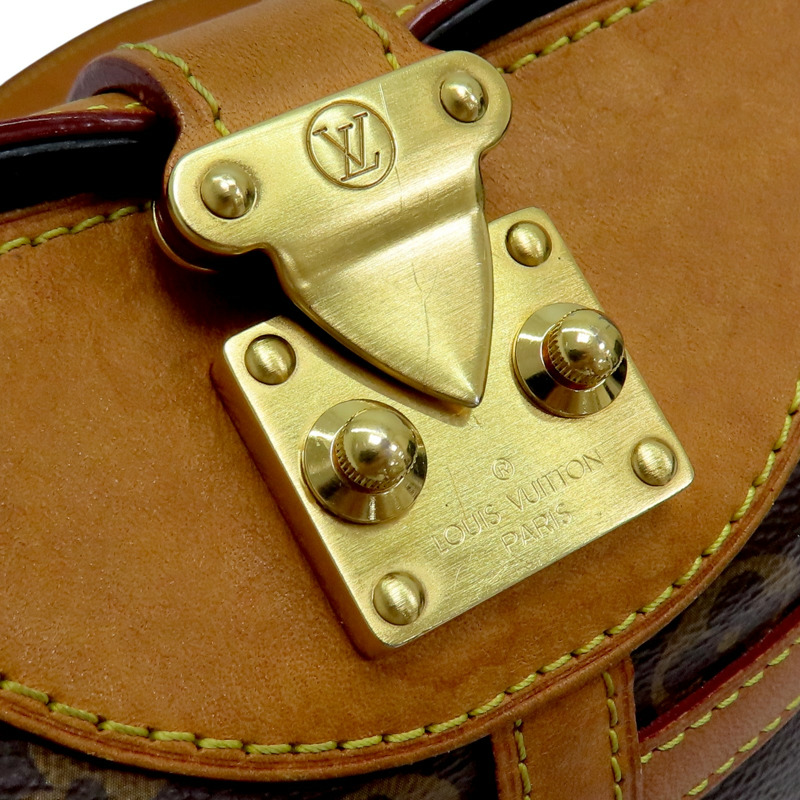 棕色 原花帆布 DUFFLE 兩用包 M43587 【LOUIS VUITTON LV 路易威登】 M43587-9