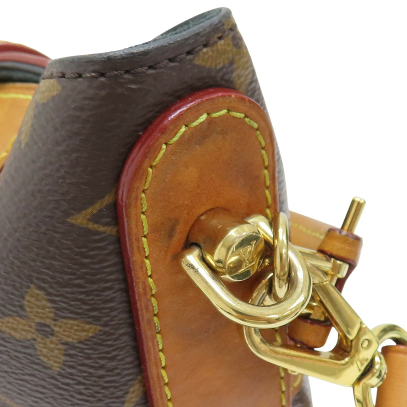 棕色 原花帆布 DUFFLE 兩用包 M43587 【LOUIS VUITTON LV 路易威登】 M43587-17