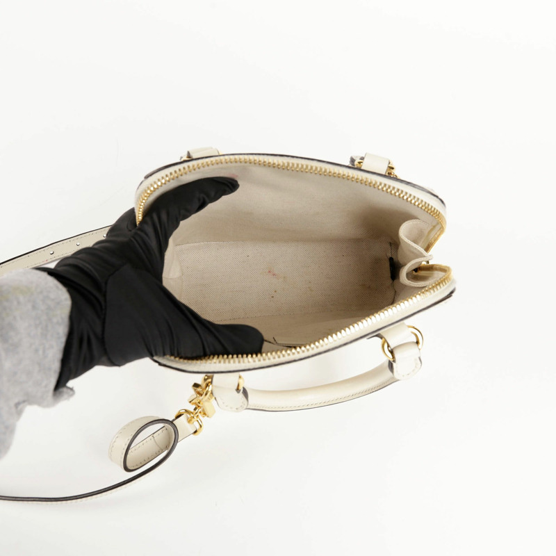 GUCCI Horsebit 1955 迷你頂部提把托特包和單肩包-18
