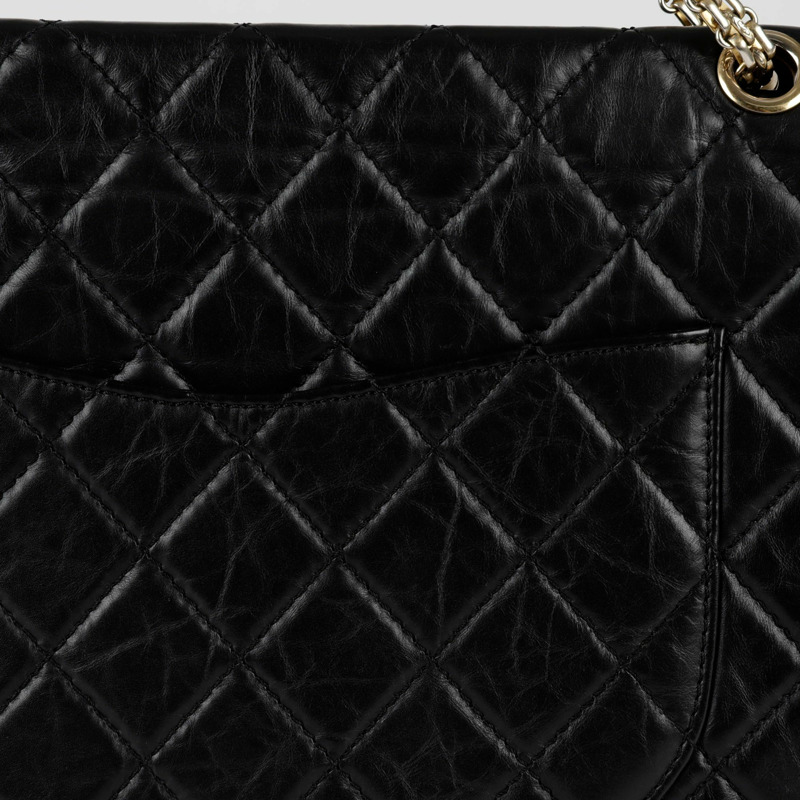 CHANEL 2.55 Maxi 翻蓋肩斜背包-5