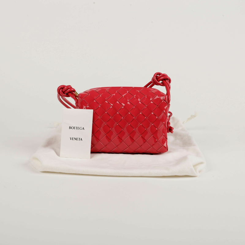 BOTTEGA VENETA Intrecciato 環形迷你肩背包與斜背包-0