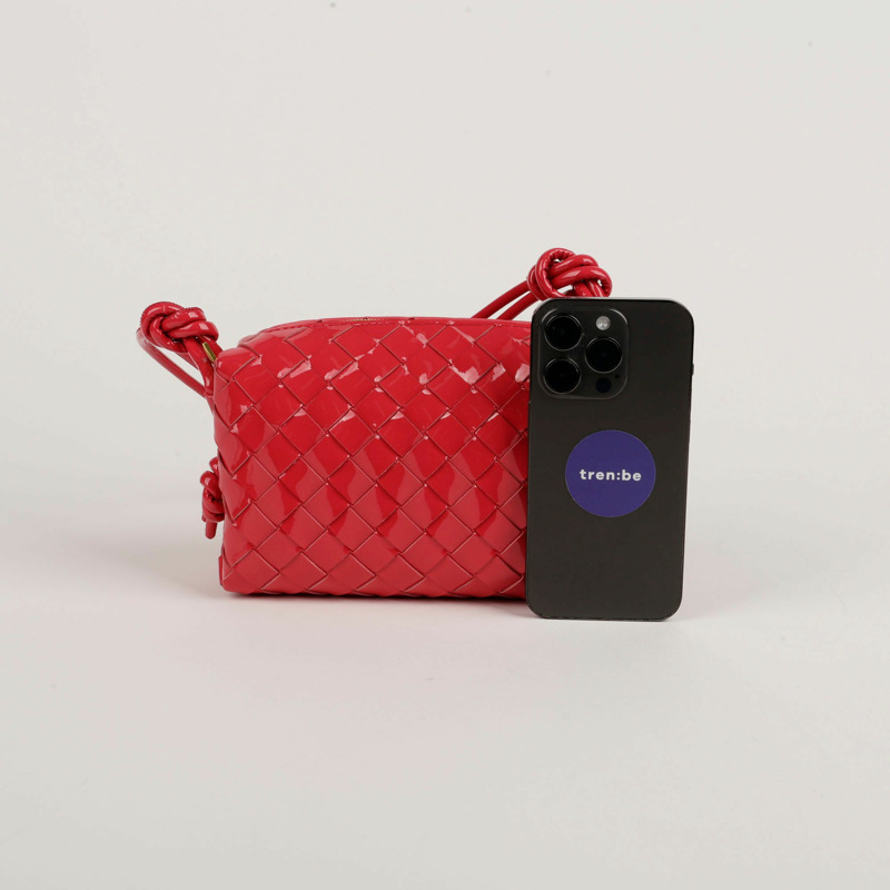 BOTTEGA VENETA Intrecciato 環形迷你肩背包與斜背包-7