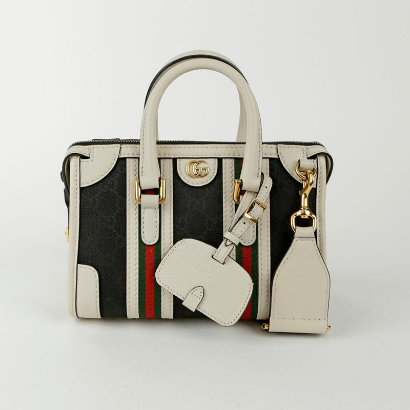 GUCCI Ophidia Web 迷你頂部提把托特包和單肩包-1