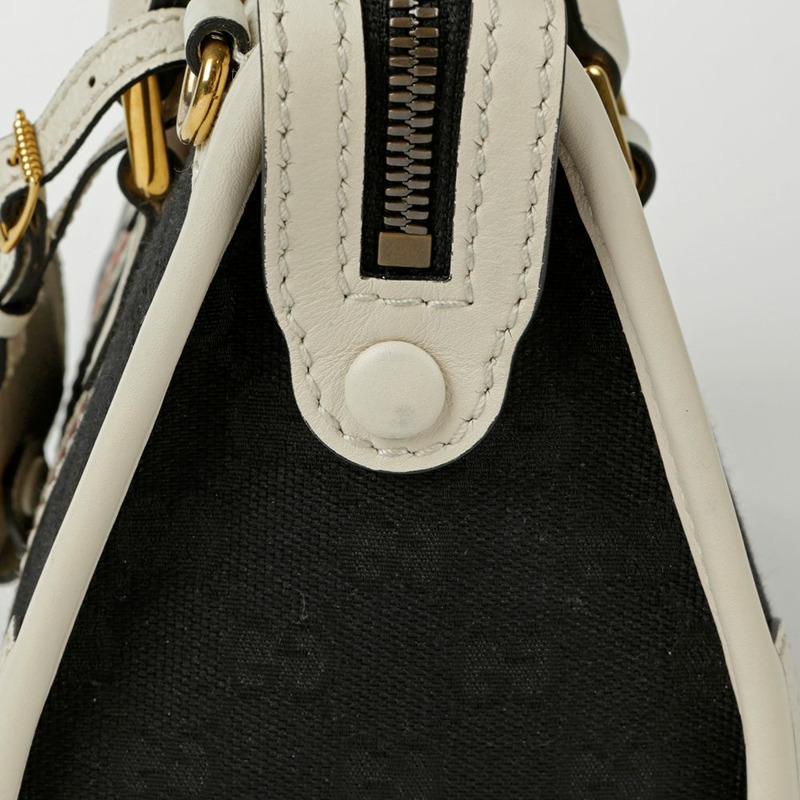 GUCCI Ophidia Web 迷你頂部提把托特包和單肩包-6