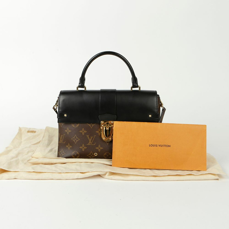 【包稅】LOUIS VUITTON 單手柄 MM 手提包和單肩包-0