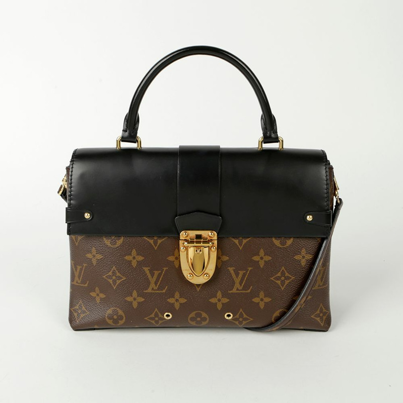 【包稅】LOUIS VUITTON 單手柄 MM 手提包和單肩包-1