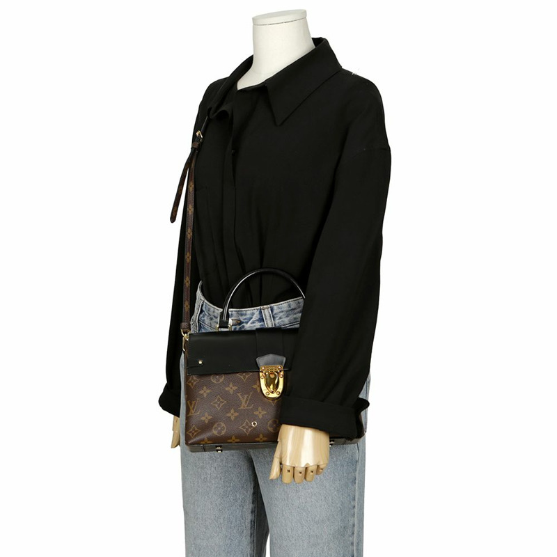 【包稅】LOUIS VUITTON 單手柄 MM 手提包和單肩包-12