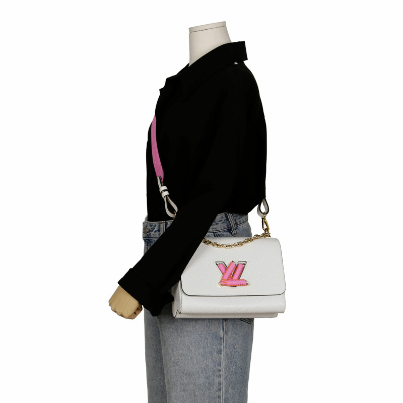 LOUIS VUITTON Twist MM 手提包與肩背包-14
