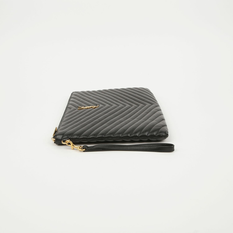 SAINT LAURENT Monogram 資料夾手拿包 440222-2