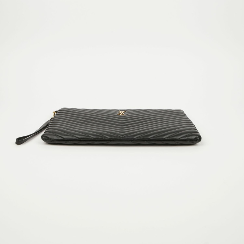 SAINT LAURENT Monogram 資料夾手拿包 440222-3