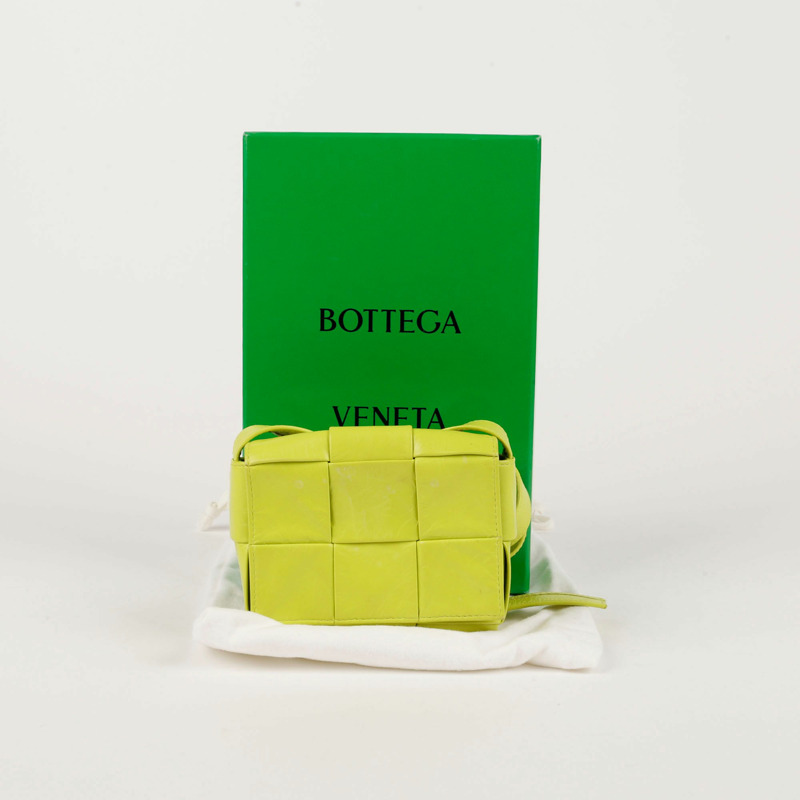 BOTTEGA VENETA Candy Cassette 迷你斜背包-0