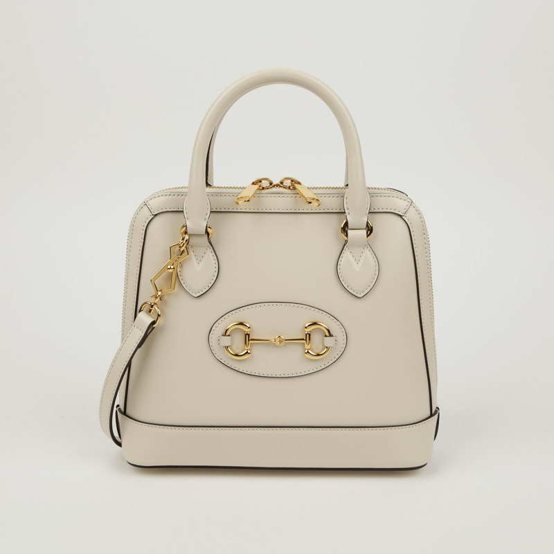 GUCCI Horsebit 1955 小號頂部提把托特包和單肩包-1