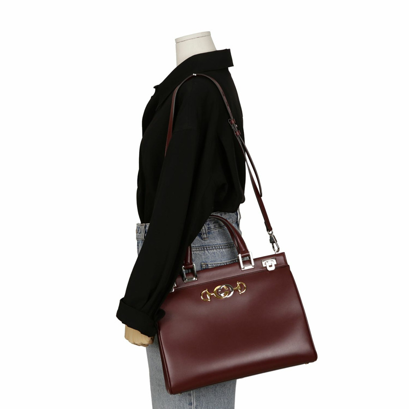 【包稅】GUCCI Jumi 中型手提/肩背包-12