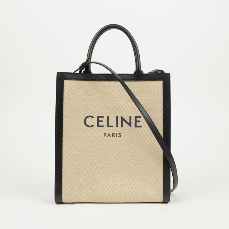 CELINE 垂直小號 Cabas 手提包和單肩包-1