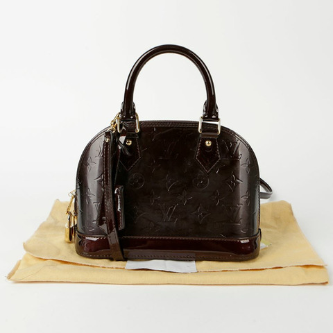 LOUIS VUITTON Vernis Alma BB 手提包與肩背包