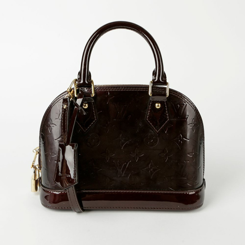 LOUIS VUITTON Vernis Alma BB 手提包與肩背包-1