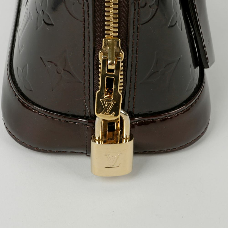LOUIS VUITTON Vernis Alma BB 手提包與肩背包-4