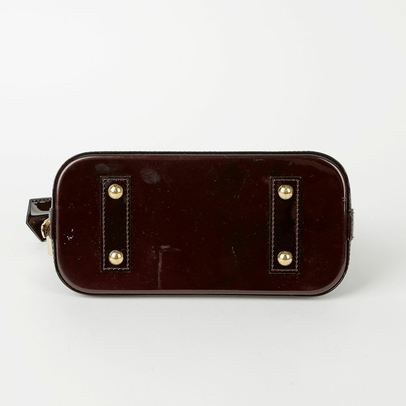 LOUIS VUITTON Vernis Alma BB 手提包與肩背包-5