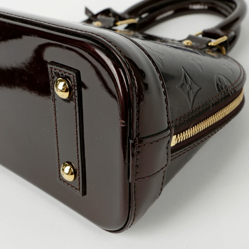 LOUIS VUITTON Vernis Alma BB 手提包與肩背包-6