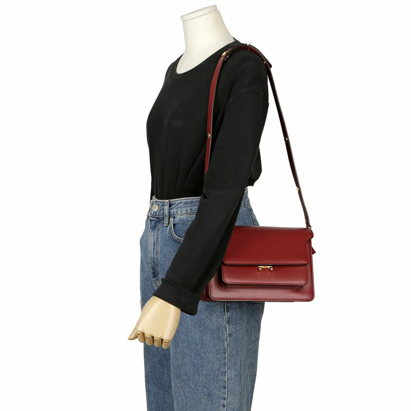 MARNI Trunk 中單肩斜背包-10