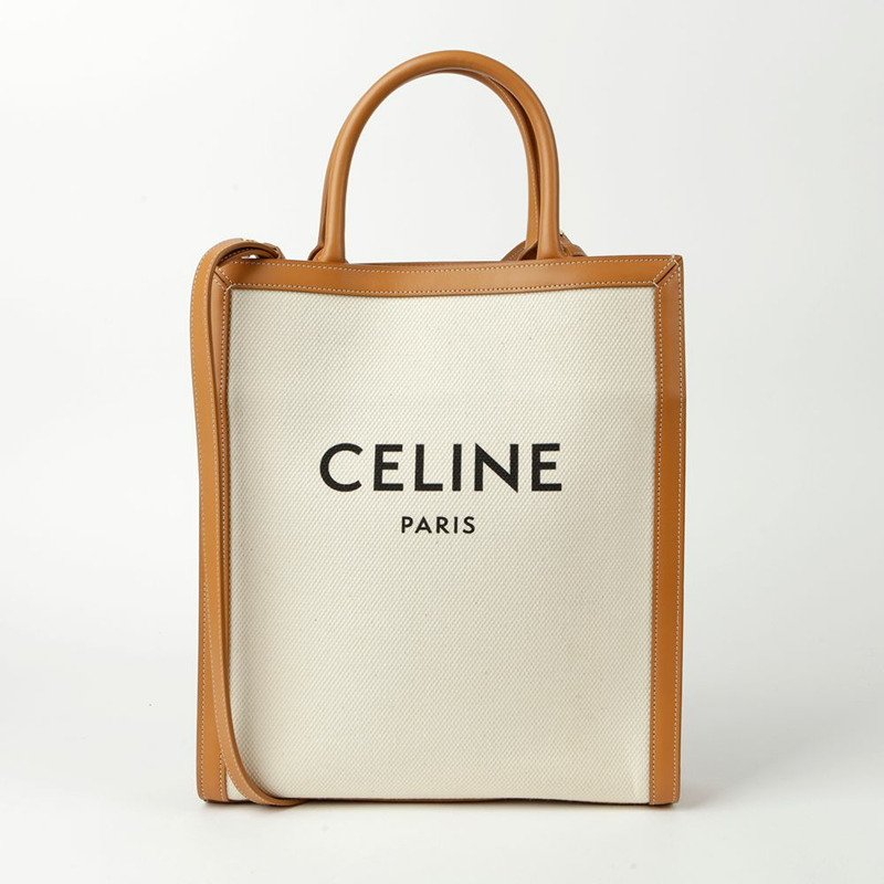 CELINE Cabas Vertical 小號托特包與斜背包 192082BNZ-0