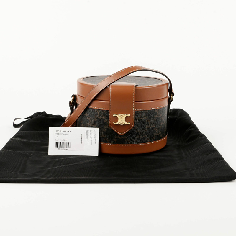 【包稅】CELINE Tambour 中型單肩包-0