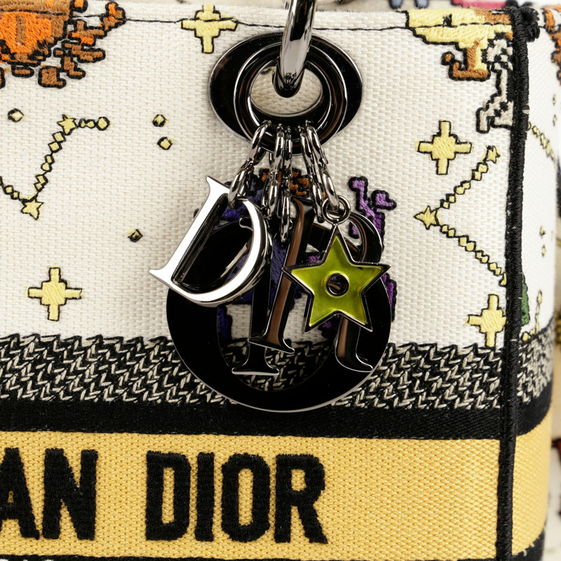 【包稅】DIOR Lady Pixel Zodiac D-Light 手提包和單肩包-2