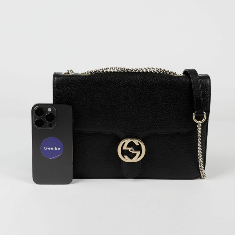 GUCCI 互扣式中型單肩斜背包-11