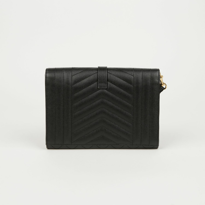 【包稅】SAINT LAURENT 混合絎縫信封袋-2