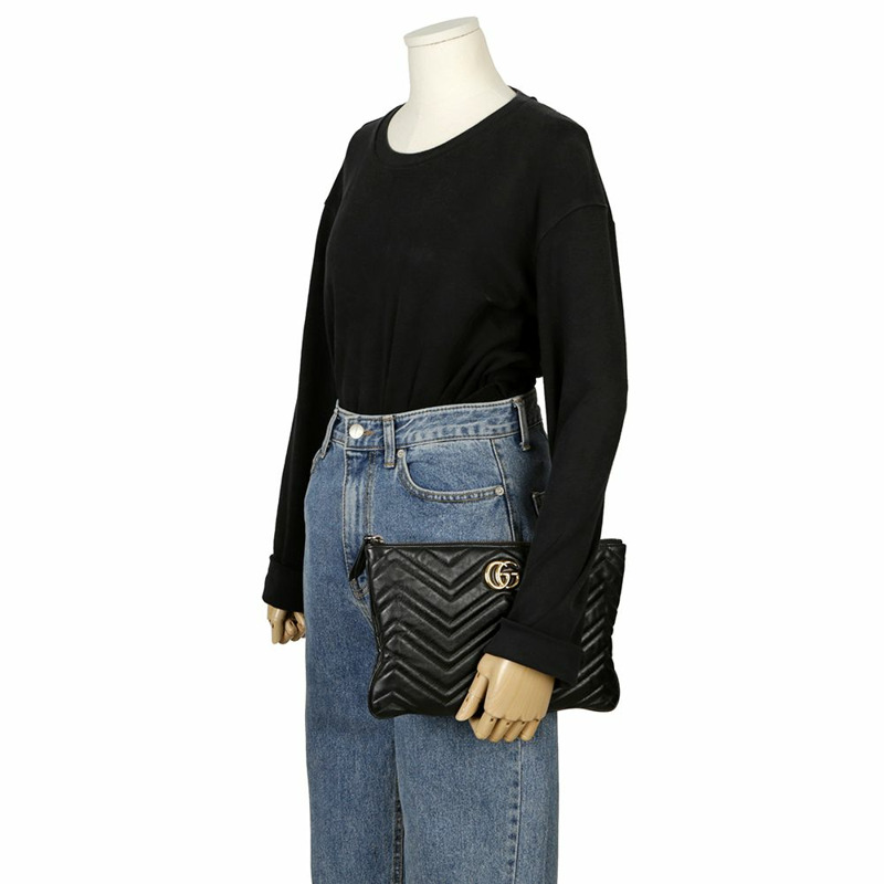 GUCCI GG Marmont 手拿包-13