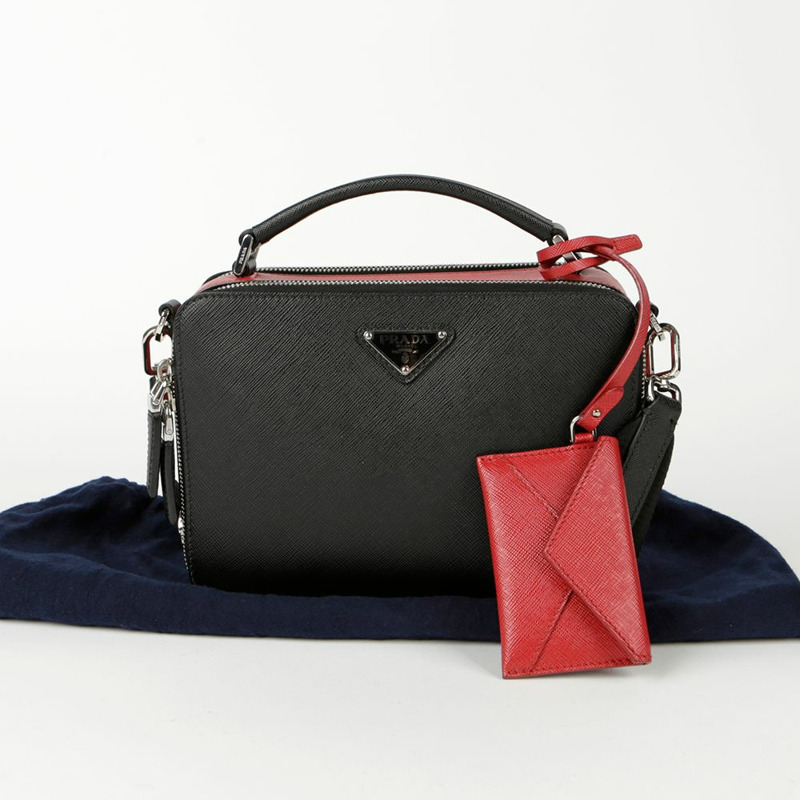 PRADA 兩個 VH069 Brick 多用途手提包和單肩包-0