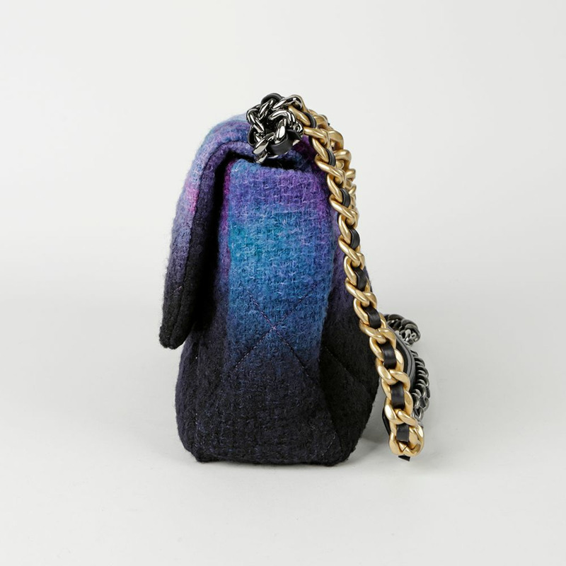 【包稅】CHANEL 19號大號手提單肩包-4