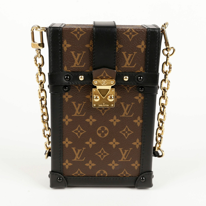 LOUIS VUITTON Pochette Trunk 垂直單肩斜背包-1