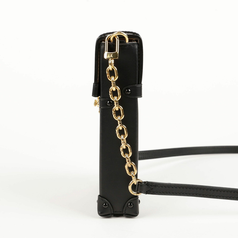 LOUIS VUITTON Pochette Trunk 垂直單肩斜背包-3