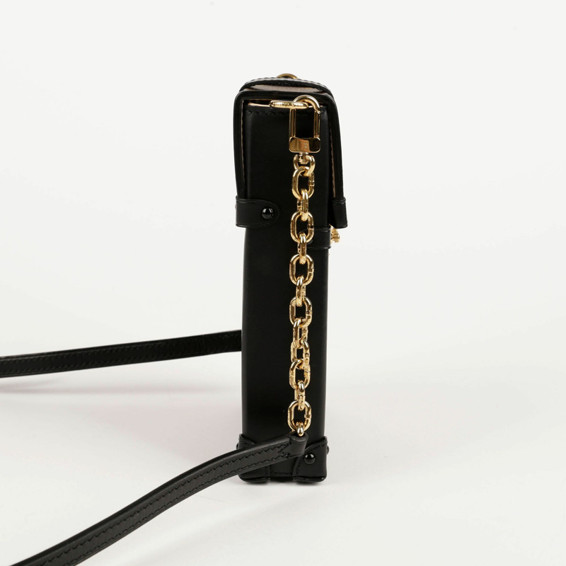 LOUIS VUITTON Pochette Trunk 垂直單肩斜背包-6