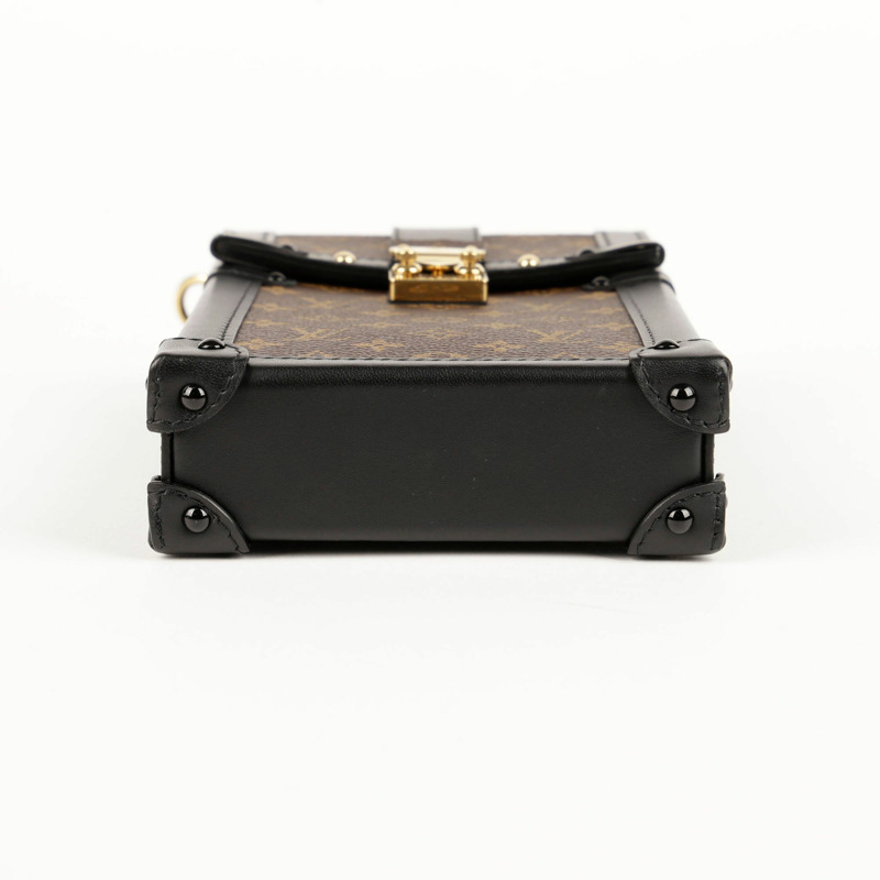 LOUIS VUITTON Pochette Trunk 垂直單肩斜背包-8
