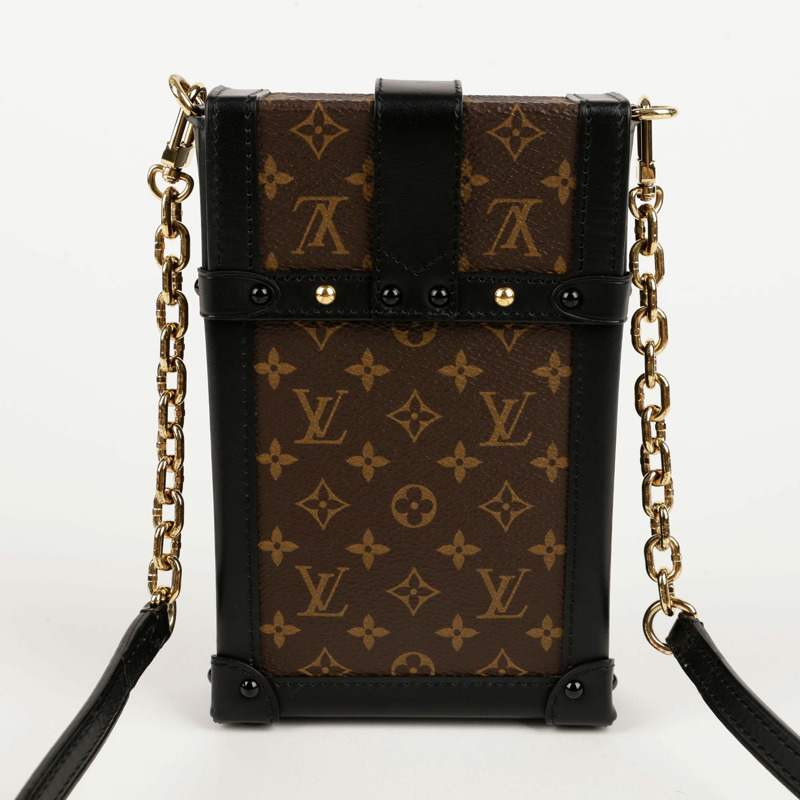 【包稅】LOUIS VUITTON Pochette Trunk 垂直單肩斜背包-5