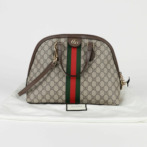 GUCCI Ophidia 中型頂部提把托特包和單肩包