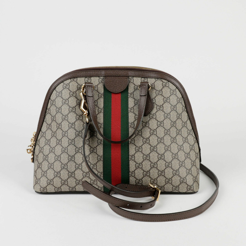 GUCCI Ophidia 中型頂部提把托特包和單肩包-4