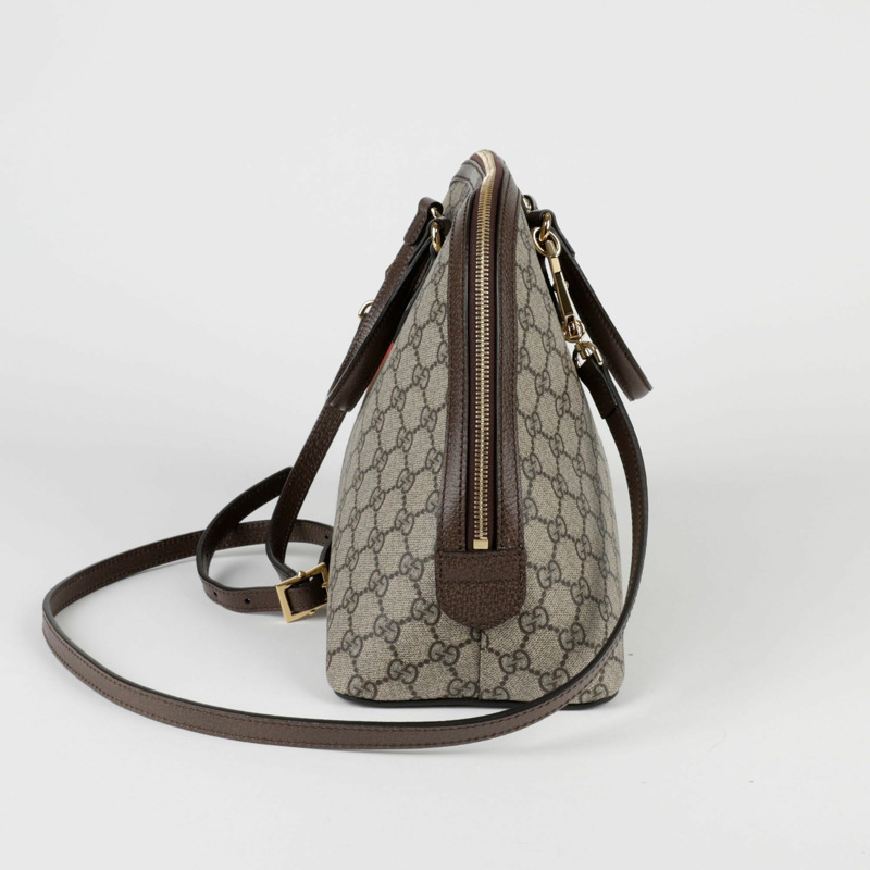 GUCCI Ophidia 中型頂部提把托特包和單肩包-6