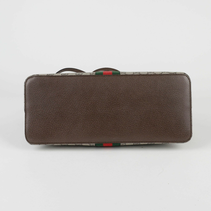 GUCCI Ophidia 中型頂部提把托特包和單肩包-7
