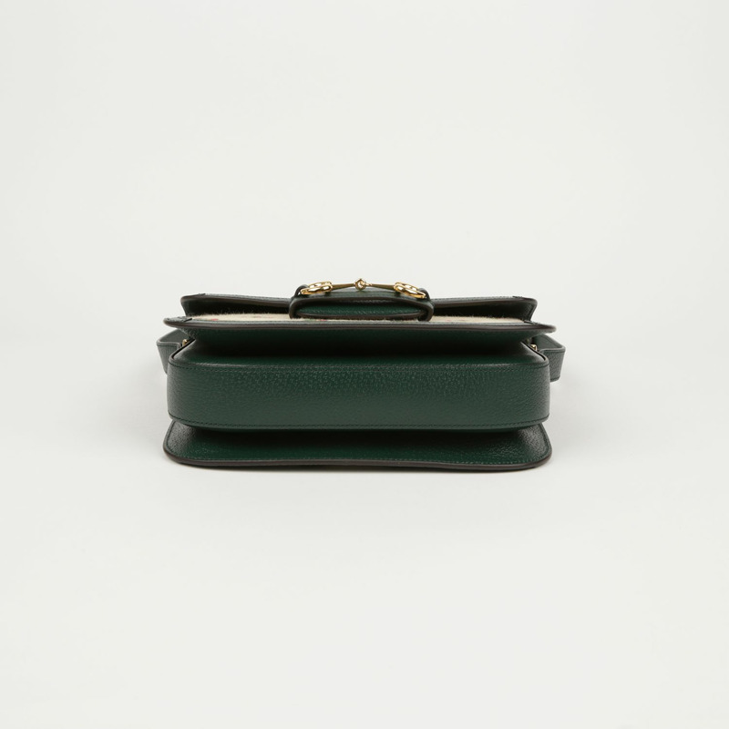GUCCI Horsebit 1955 小號肩斜背包-4