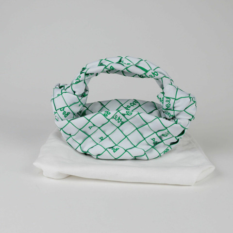 BOTTEGA VENETA Web Logo 雙便籤手提包