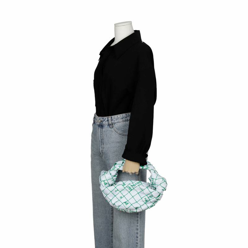 BOTTEGA VENETA Web Logo 雙便籤手提包-9