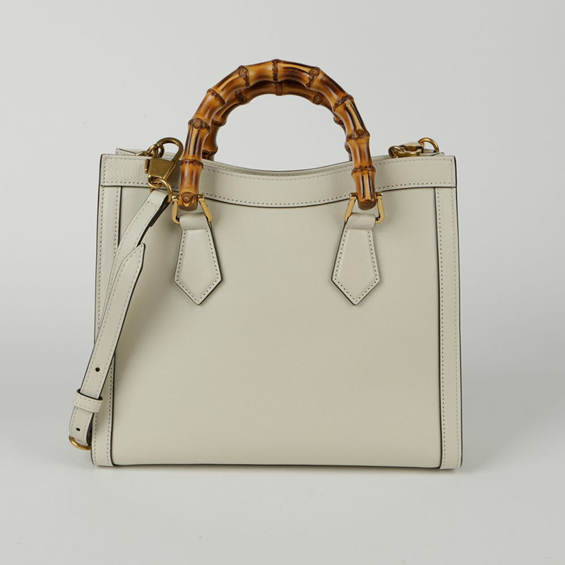 【包稅】GUCCI 戴安娜竹製小號手提單肩包-3