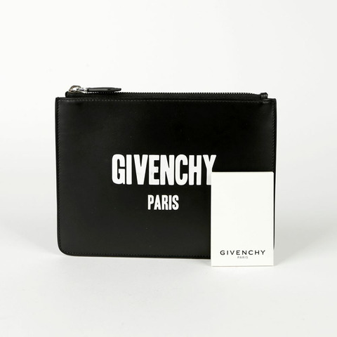 GIVENCHY 標誌印花手拿包