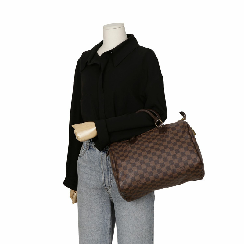 LOUIS VUITTON Speedy 30 手提袋-12