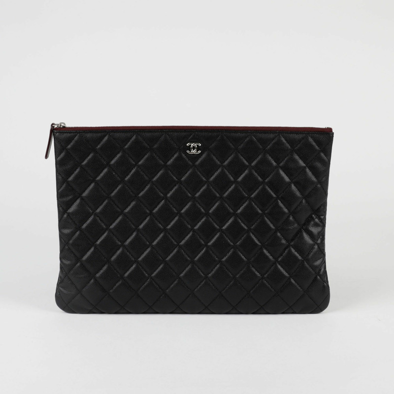 【包稅】CHANEL 魚子醬經典手拿包-1