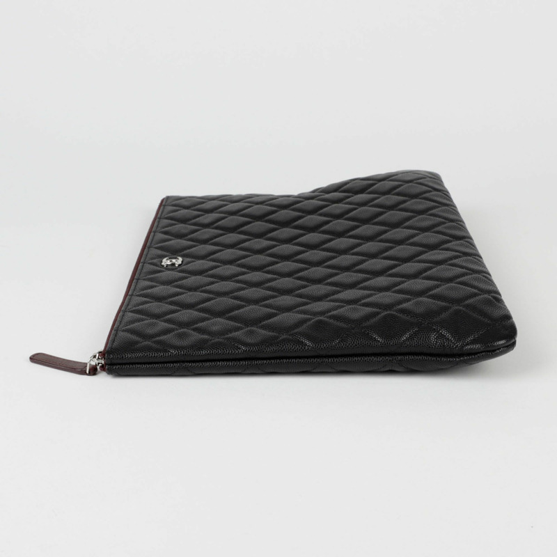 【包稅】CHANEL 魚子醬經典手拿包-8